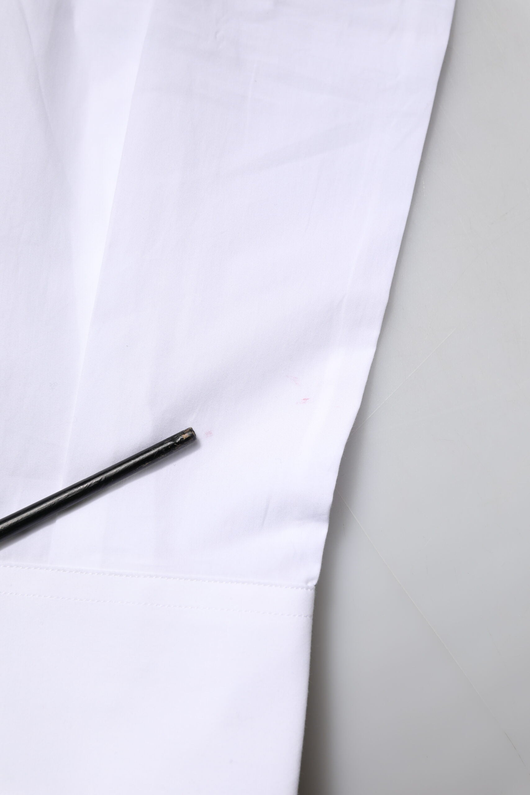 White Cotton GOLD Long Sleeves Formal Shirt