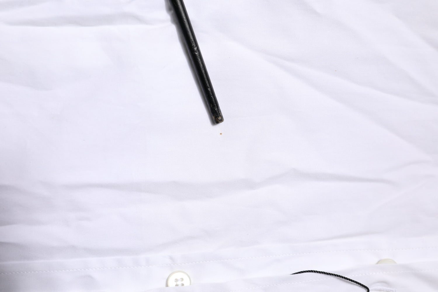 White Cotton GOLD Long Sleeves Formal Shirt