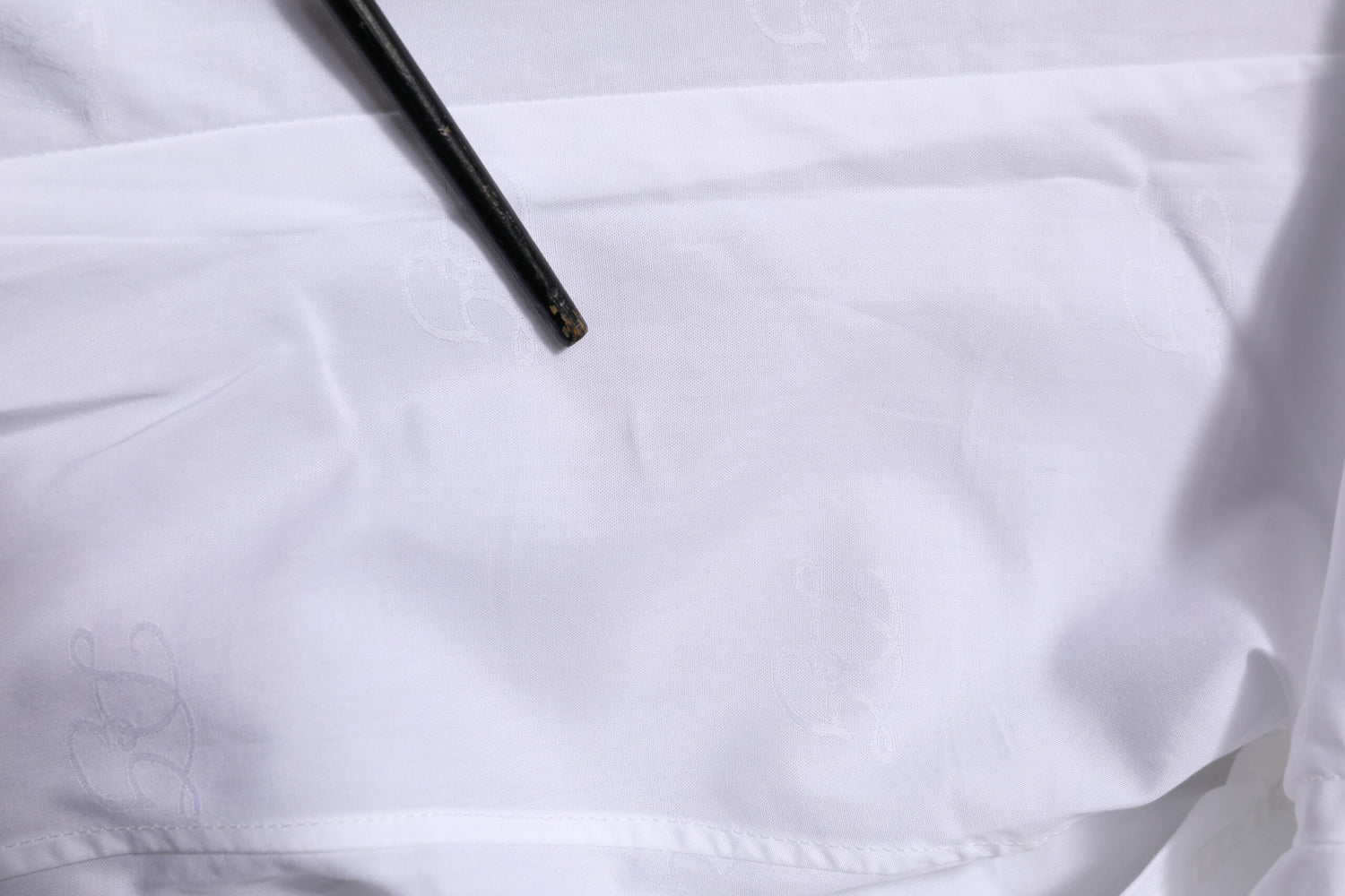 White Cotton GOLD Long Sleeves Formal Shirt