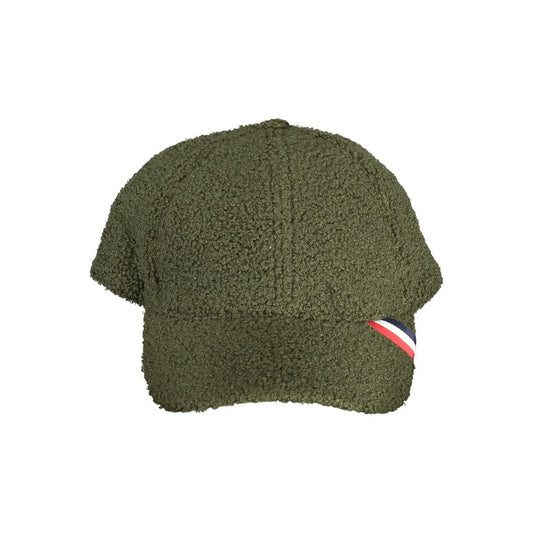 Green Polyester Men Cap