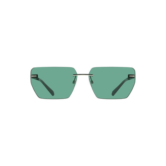 Green Metal Men Sunglass