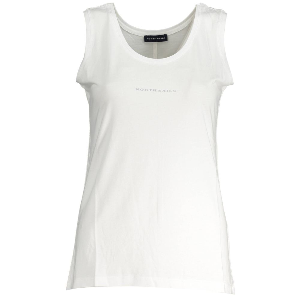 White Viscose Women Top