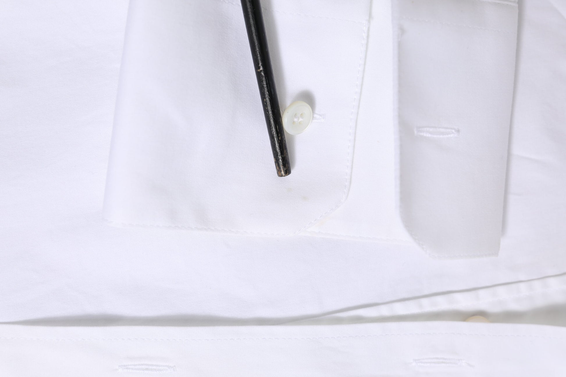 White GOLD Cotton Men Dress Formal Shirt