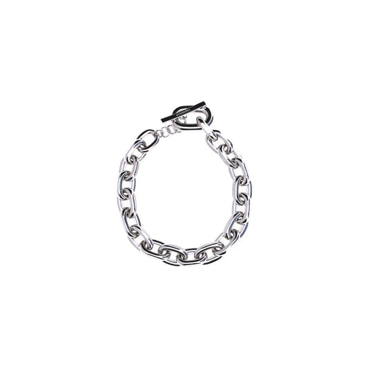 Silver Aluminum Necklace