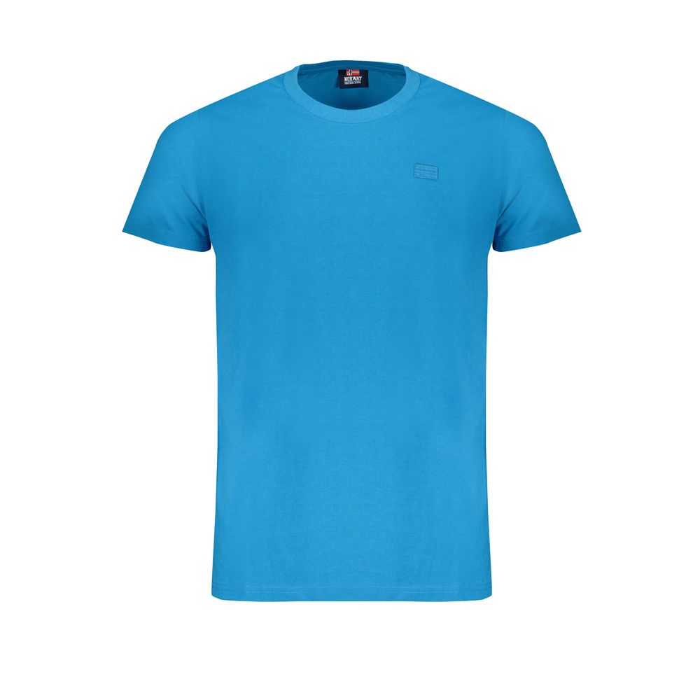 Blu Cotton Mens T-Shirt