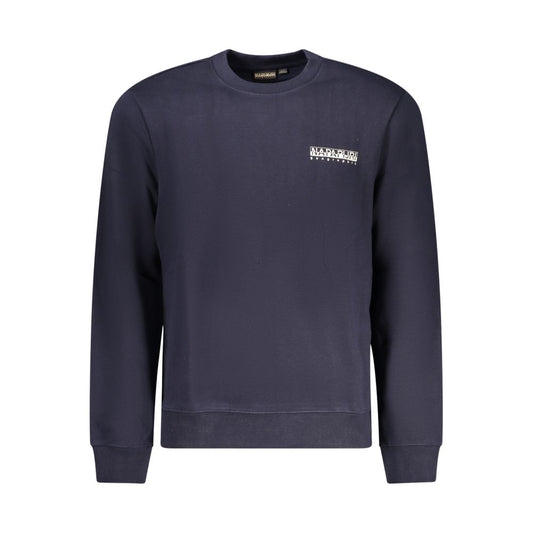 Blue Cotton Sweatshirt