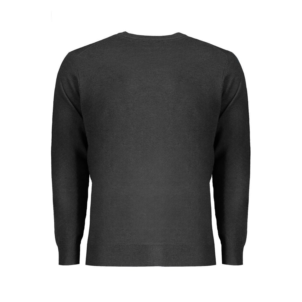 Black Polyester Sweatshirt