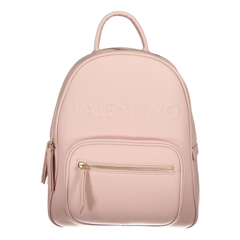 Pink Polyethylene Handbag