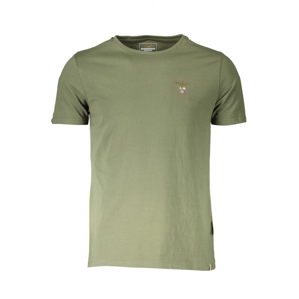 Green Cotton Men Underwear Shirt