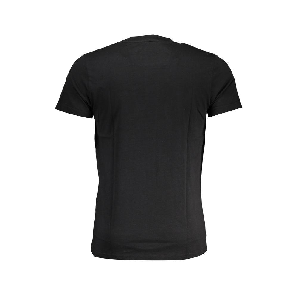 Black Cotton Men's T-Shirt
