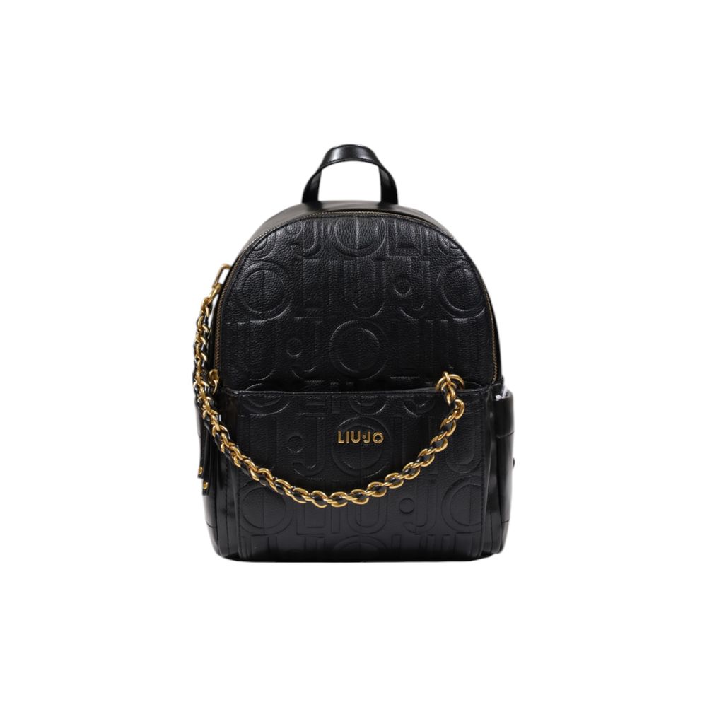 Black Polyethylene Backpack