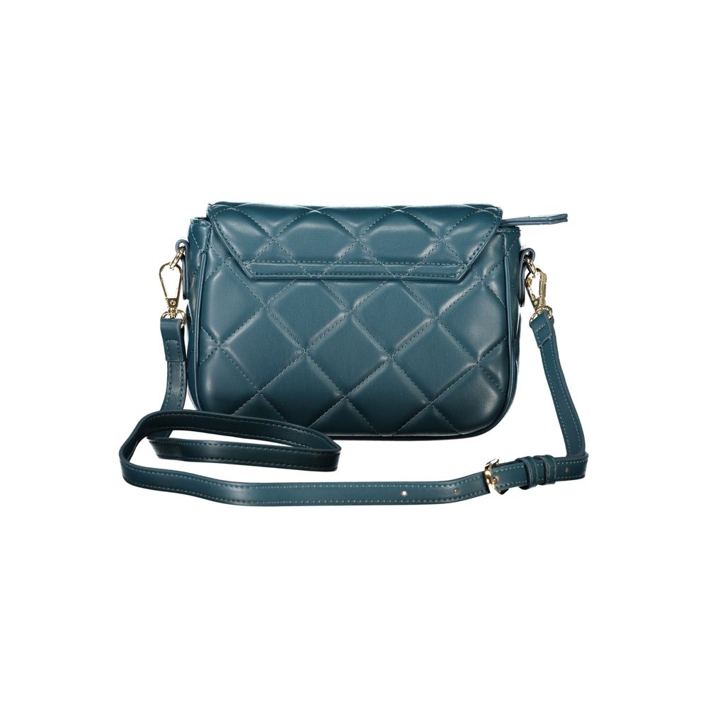 Green Polyurethane Women's Bag