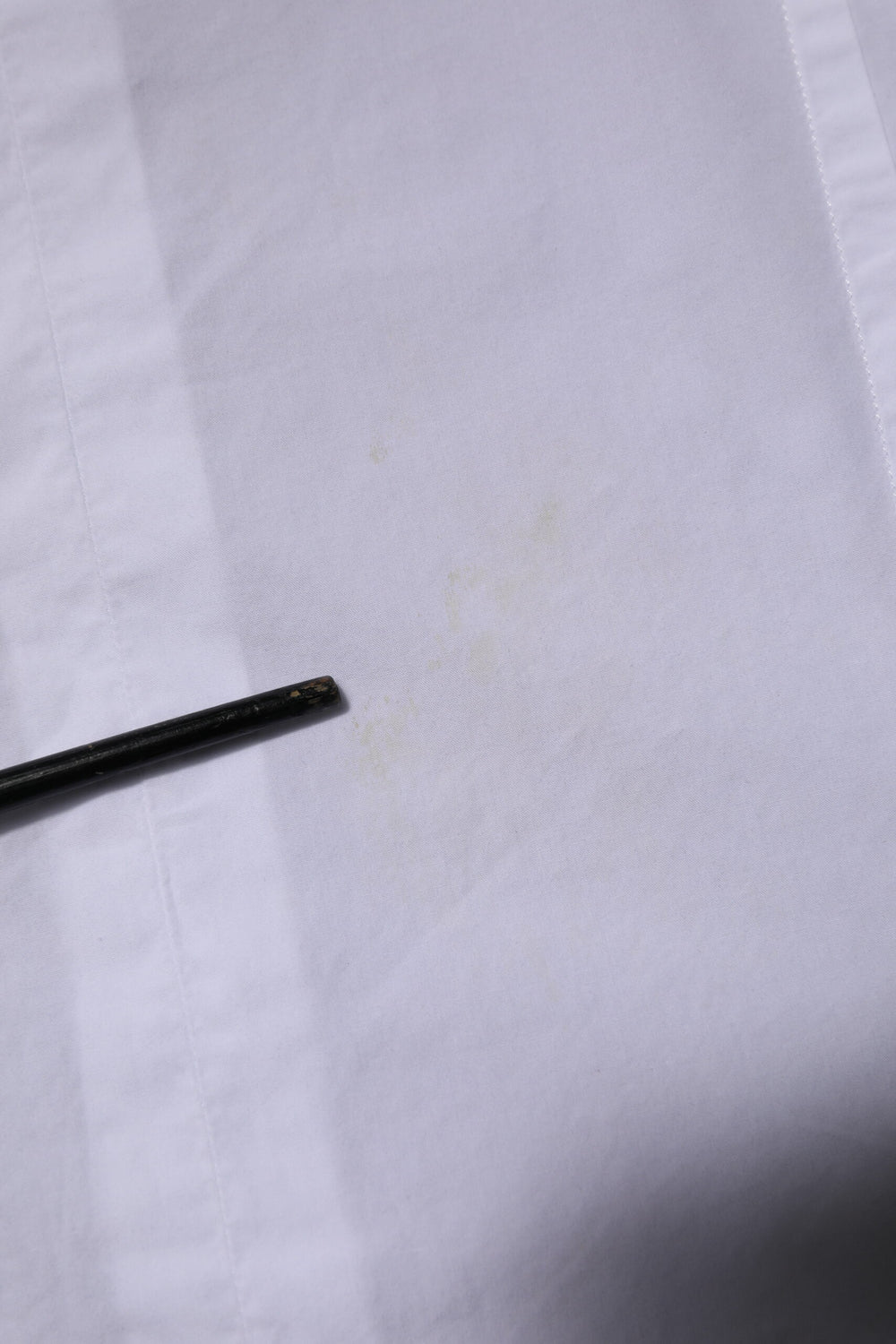 White Cotton GOLD Long Sleeves Dress Shirt