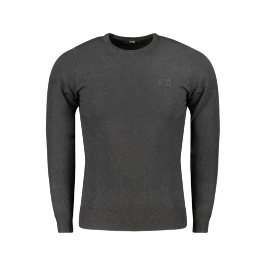 Nero Viscosa Uomo Maglia