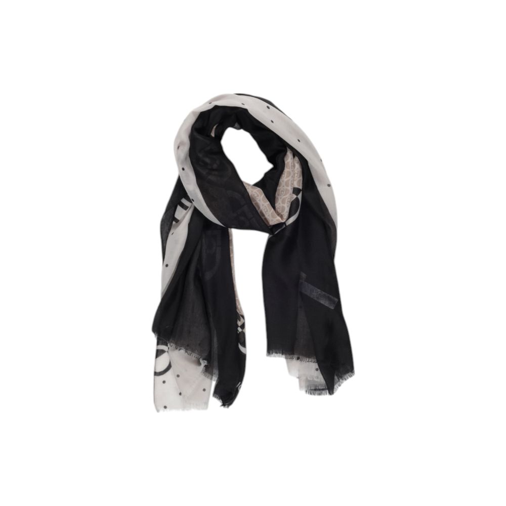 Black Polyester Scarf