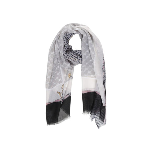 Black Polyester Scarf