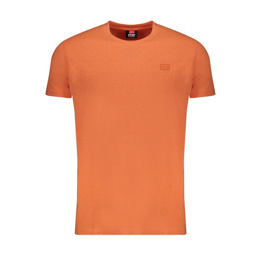Arancione Cotton Men T-Shirt