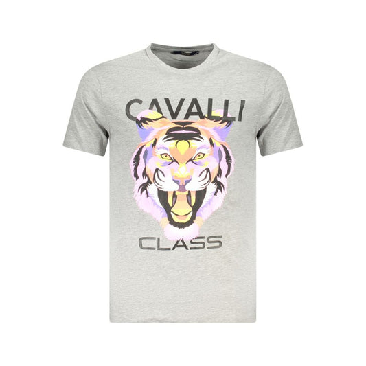 Grigio Cotton Men T-Shirt