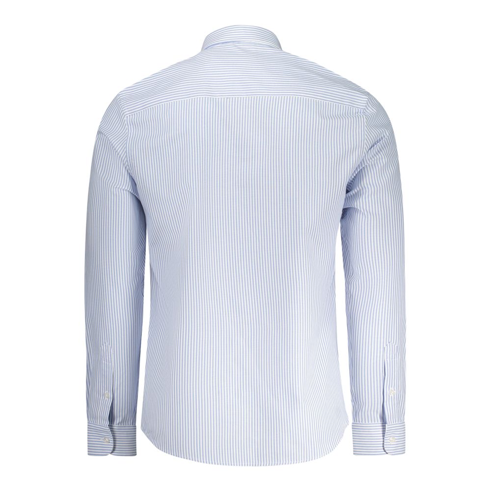 Light Blue Cotton Men Shirt