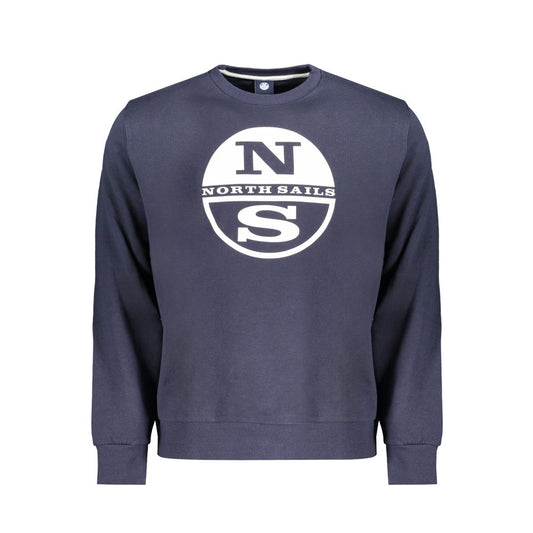 Blue Cotton Sweatshirt