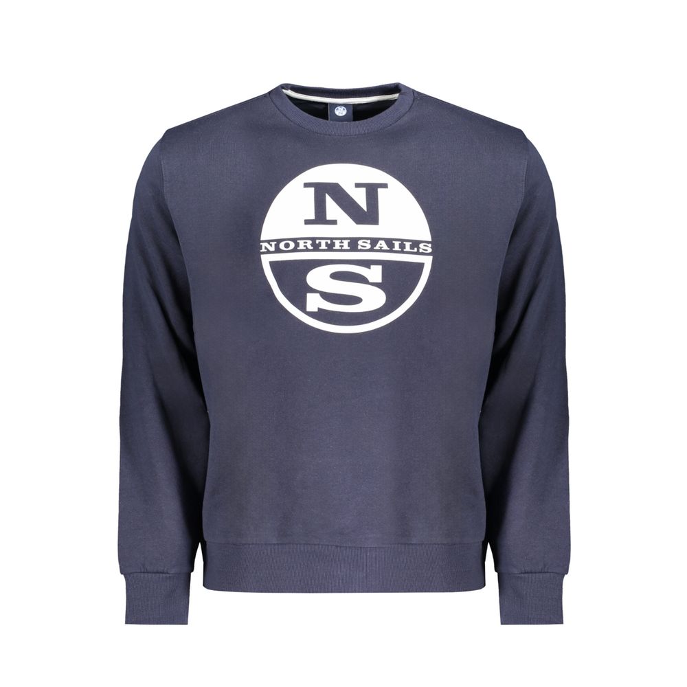 Blue Cotton Sweatshirt