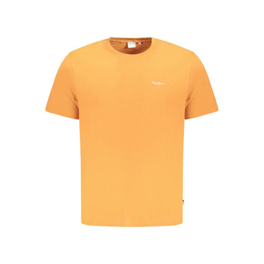 Arancione Cotton Men T-Shirt