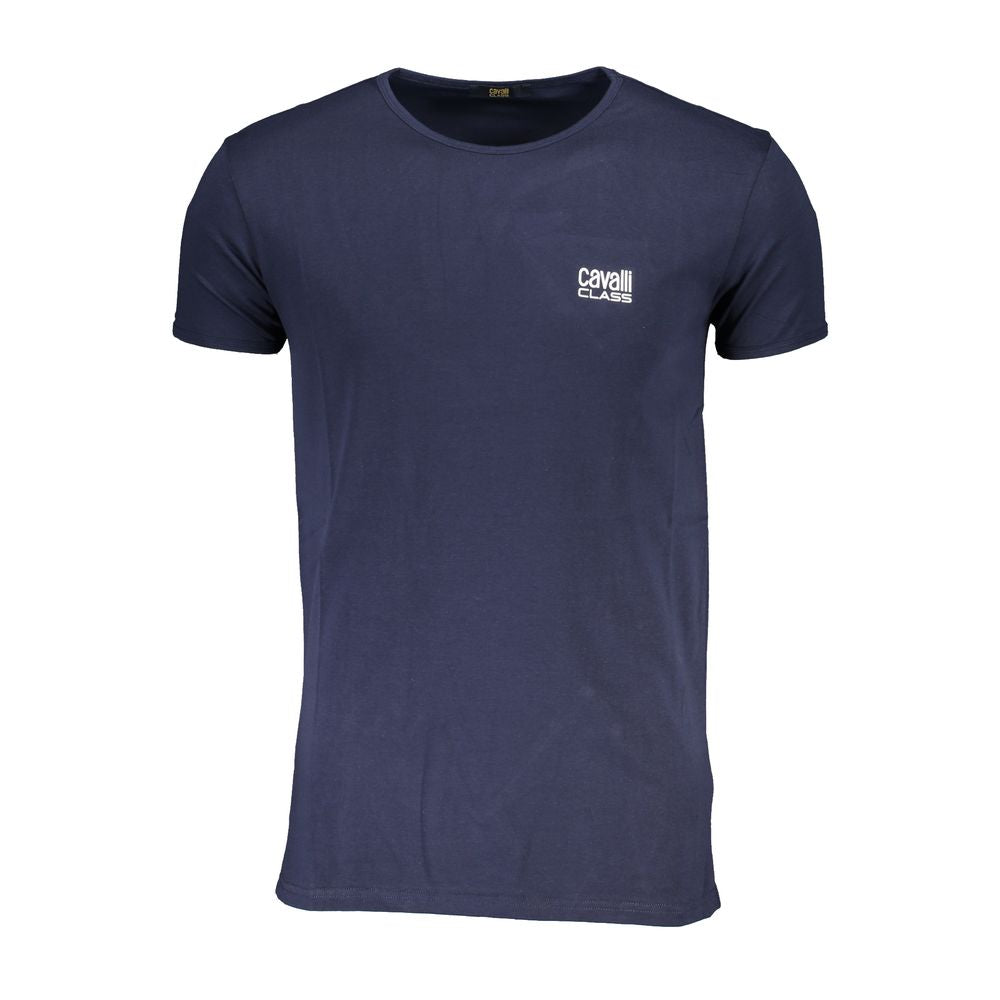 Blu Cotton Mens T-Shirt