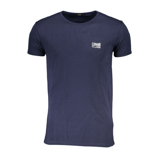 Blu Cotton Mens T-Shirt