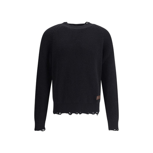 Black Wool Sweatshirt