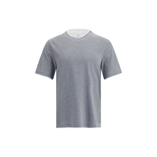 Gray Cotton T-Shirt