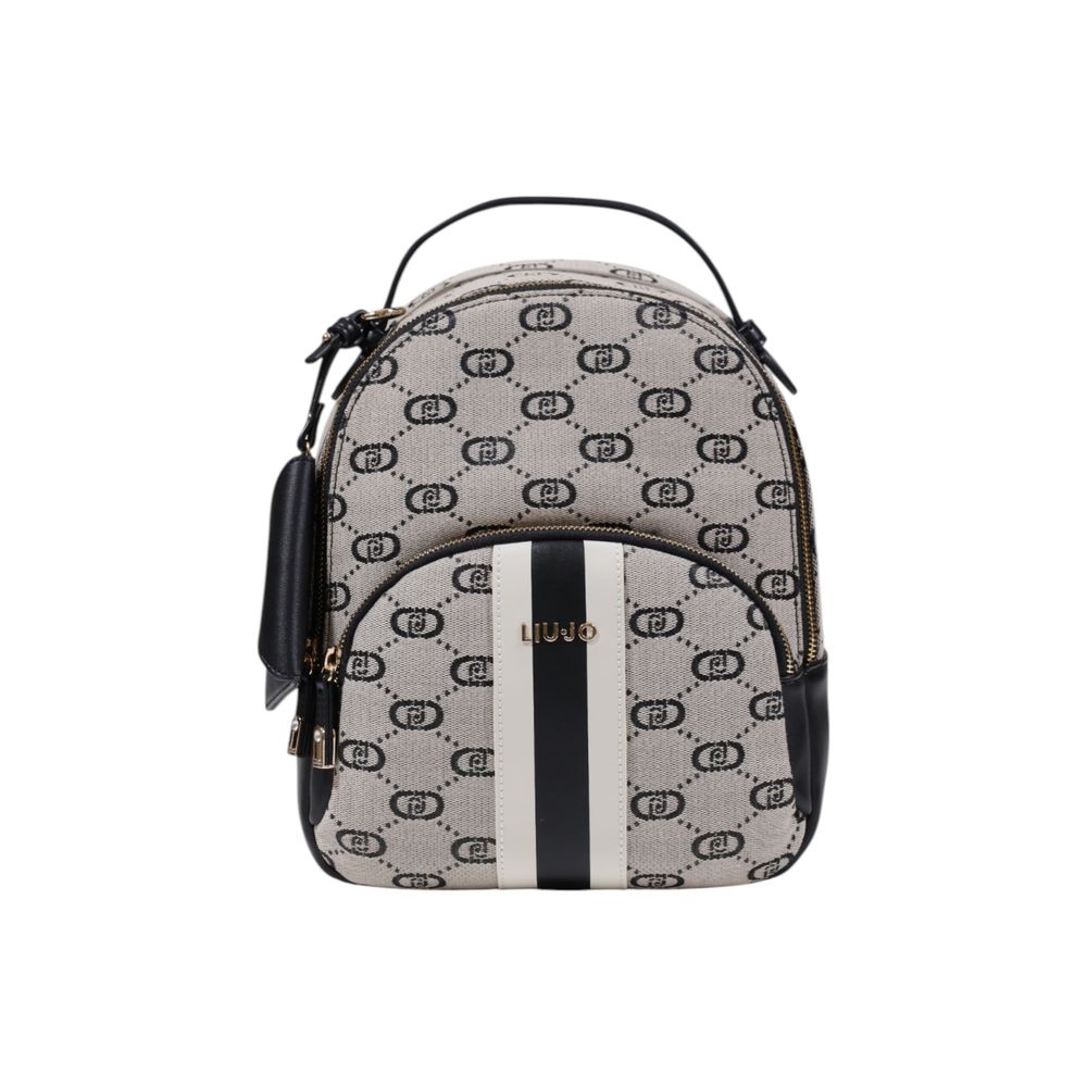 Black Polyester Backpack
