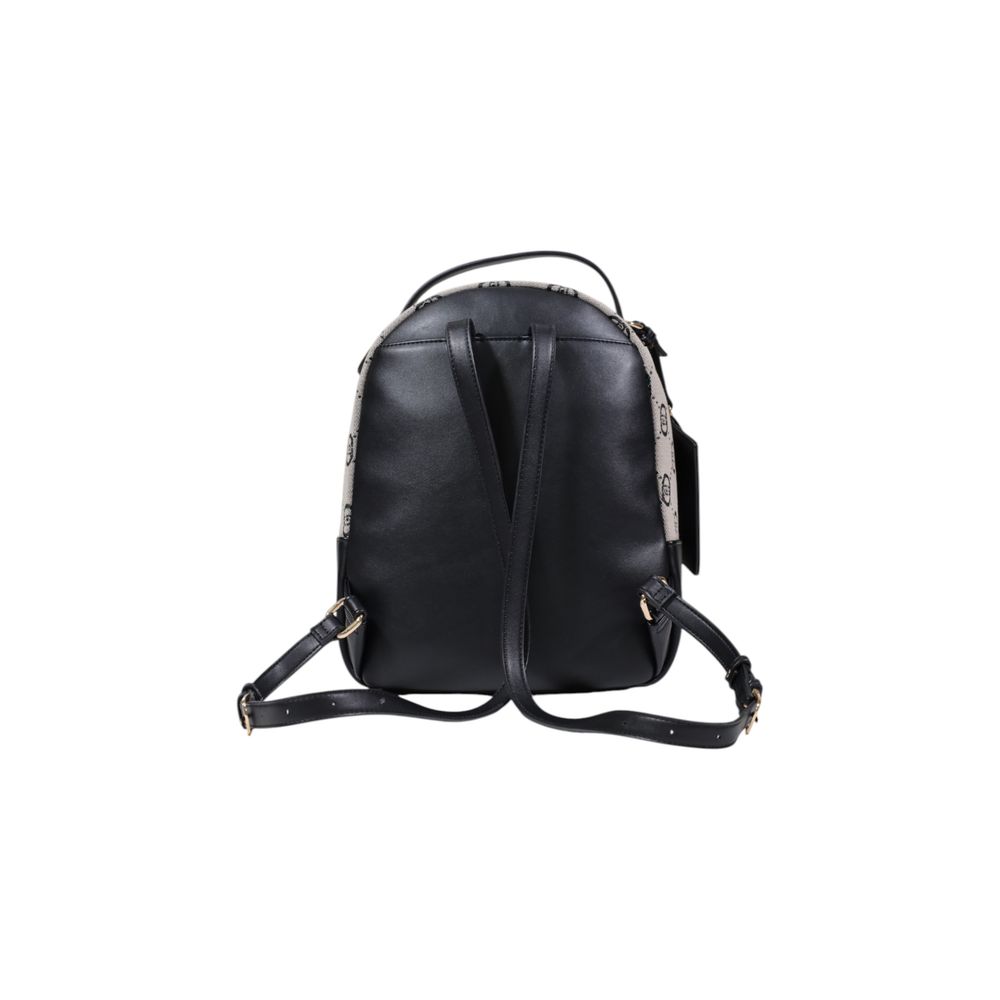 Black Polyester Backpack