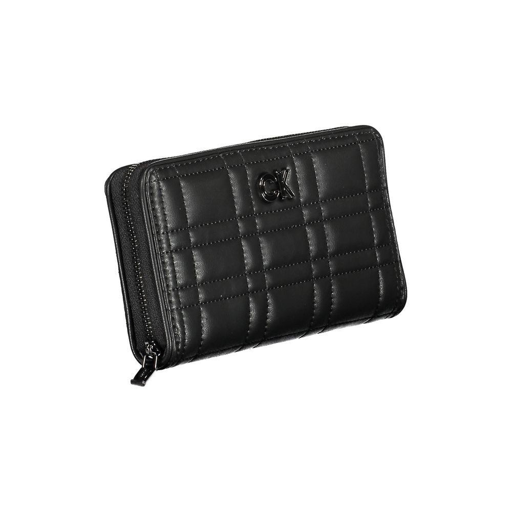 Black Polyester Wallet