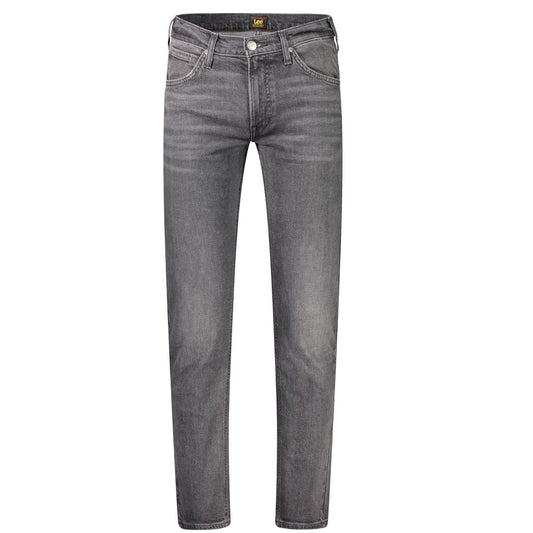 Black Cotton Men Jeans
