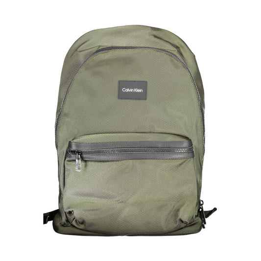 Verde Polyester Men Backpack
