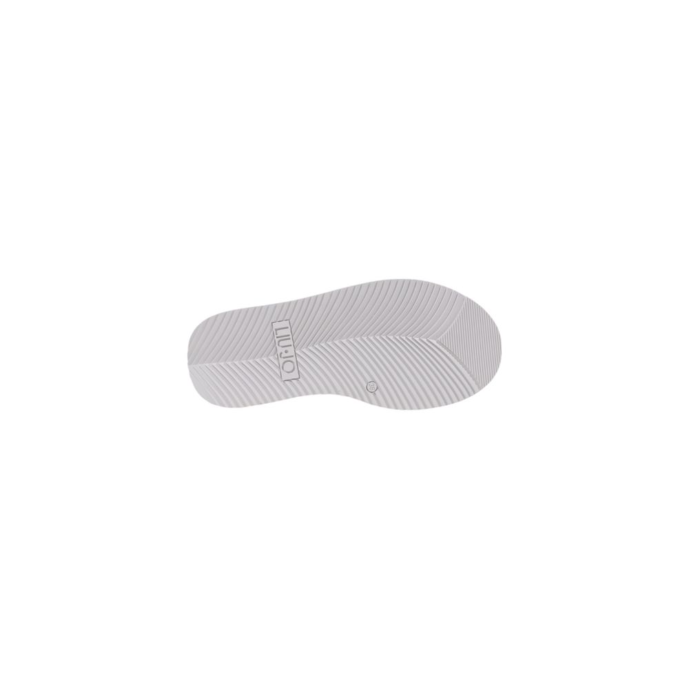 Bicolor Artificial Leather Sandal