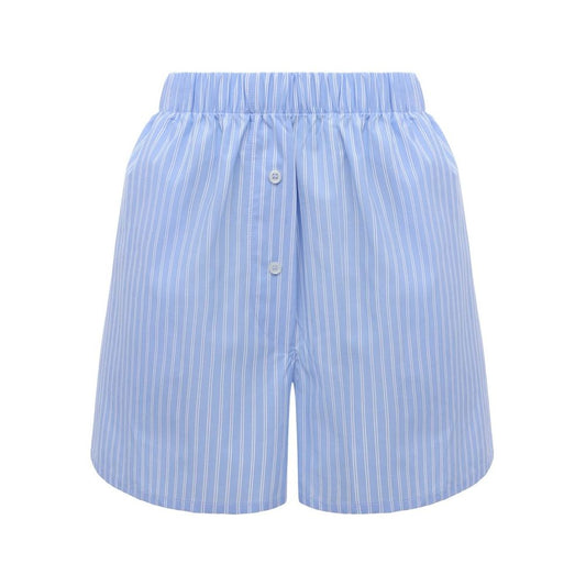 Blue Cotton Short