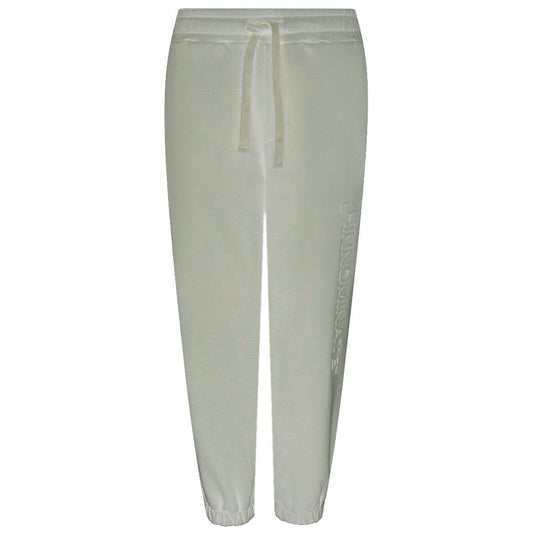 Gray Cotton Men Trousers