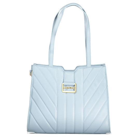 Blue Polyethylene Handbag