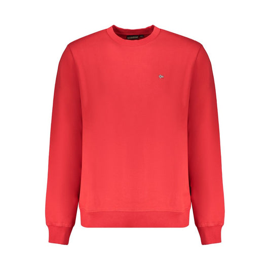 Red Cotton Sweatshirt