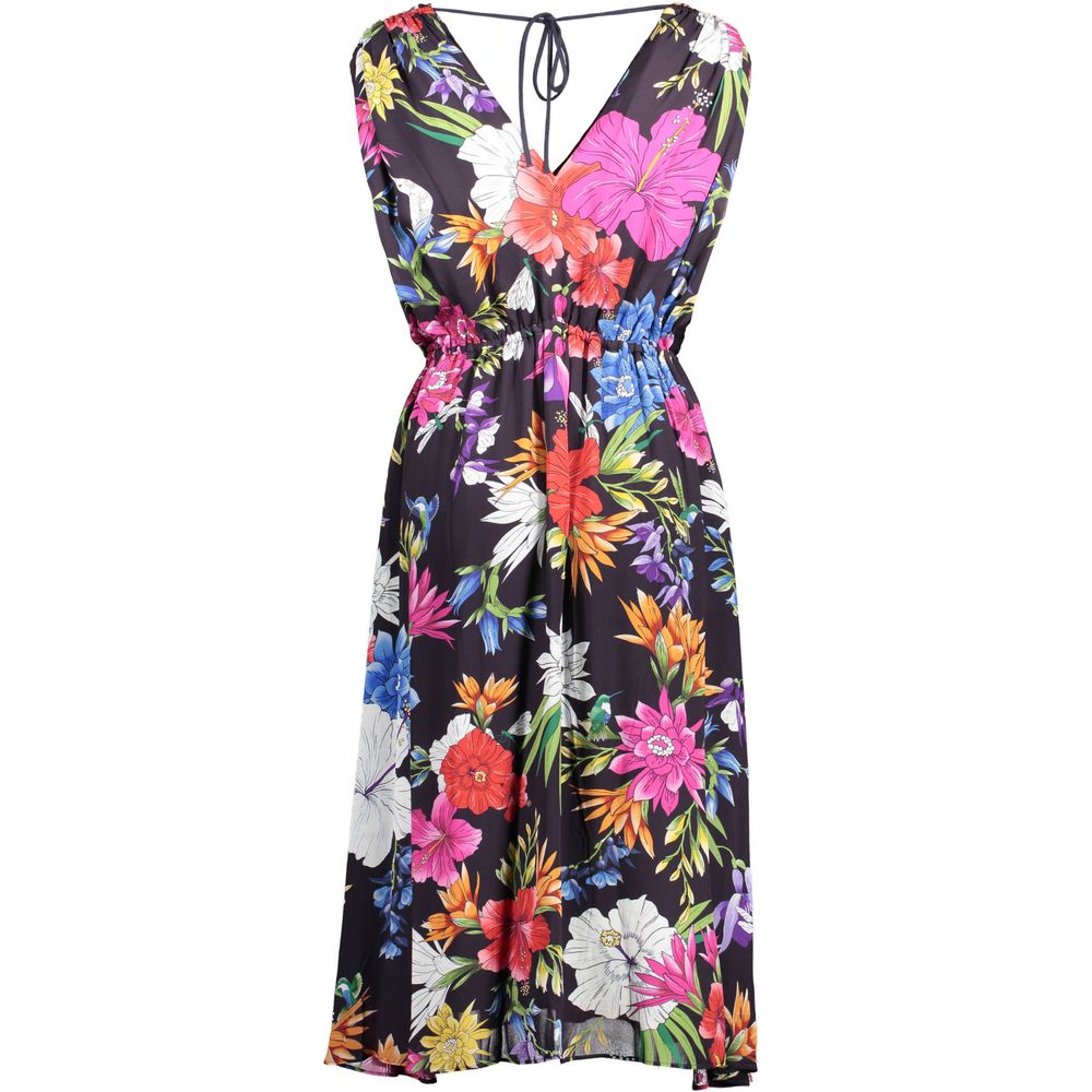 Blue Viscose Dress