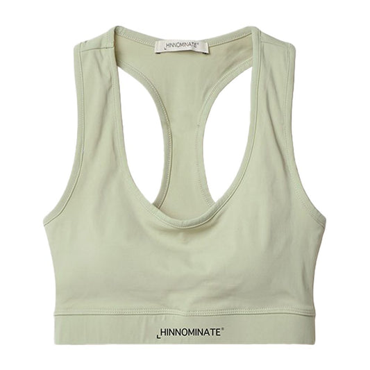 Green Polyamide Women Top
