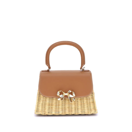 Rattan Bow Handbag
