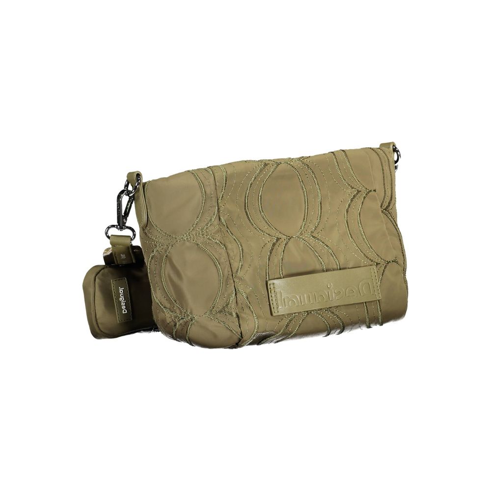 Green Polyester Handbag