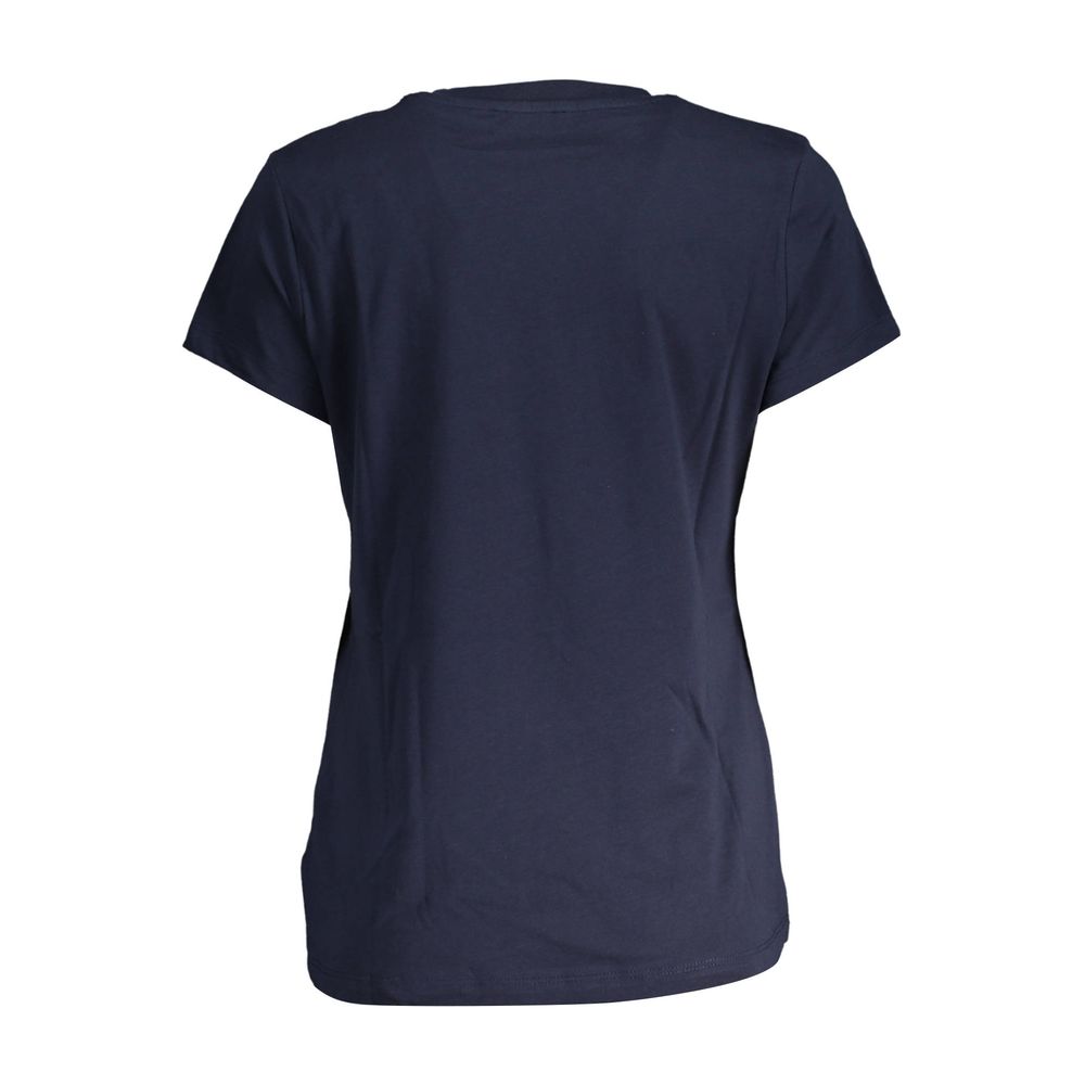 Blue Cotton Tops & T-Shirt