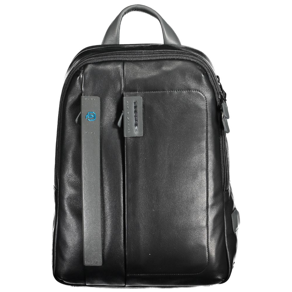 Black Leather Backpack