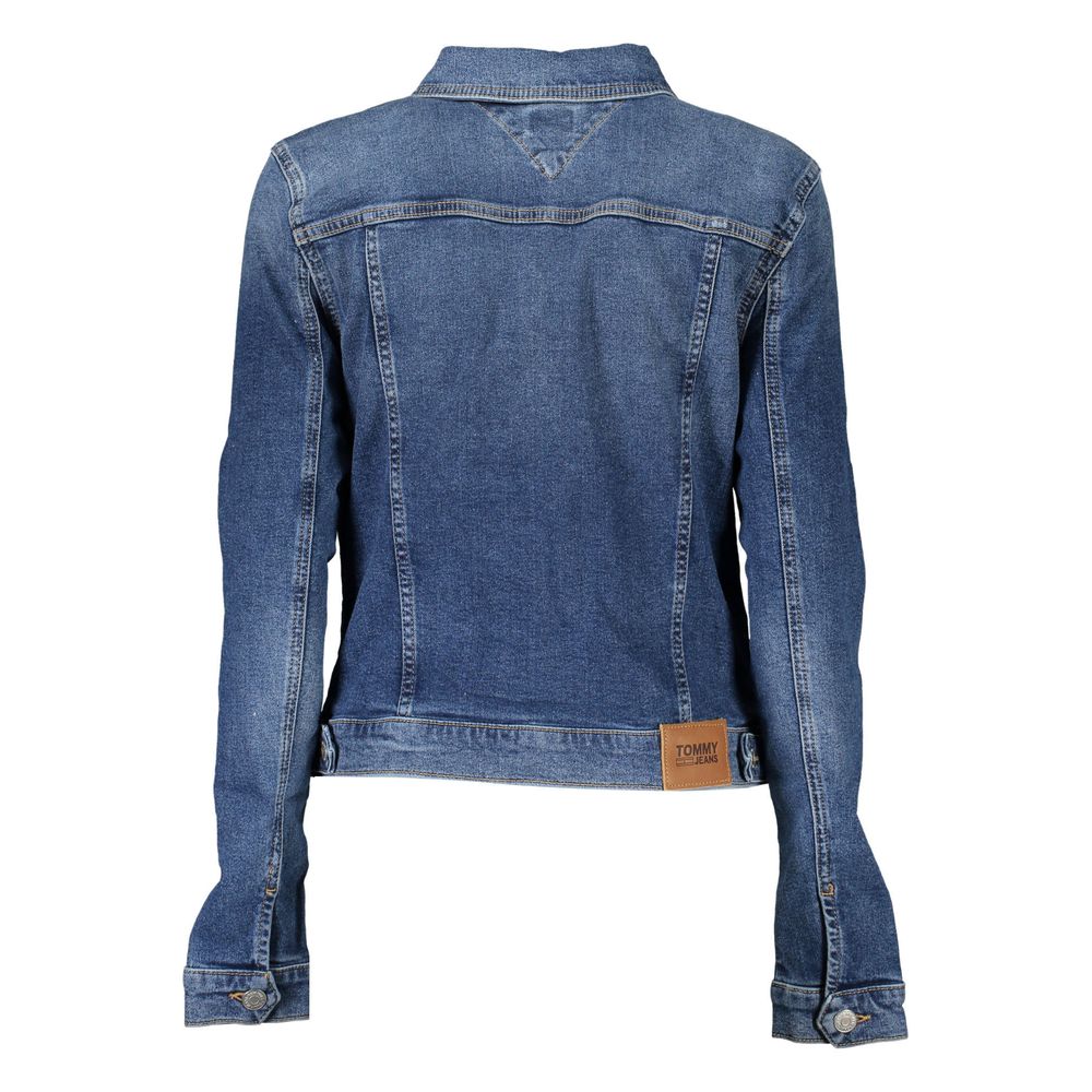 Blue Cotton Jackets & Coat