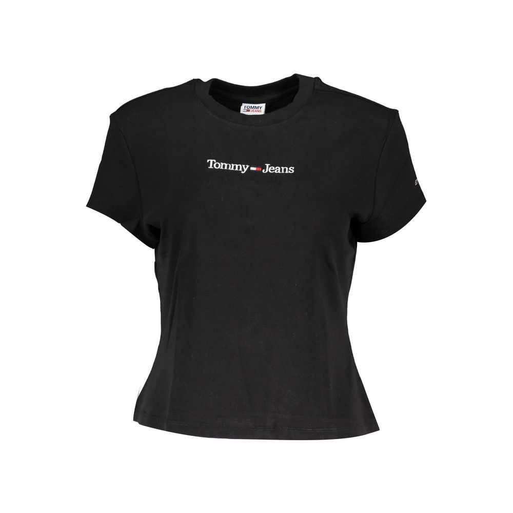 Black Cotton Tops & T-Shirt