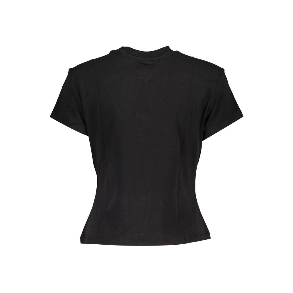 Black Cotton Tops & T-Shirt
