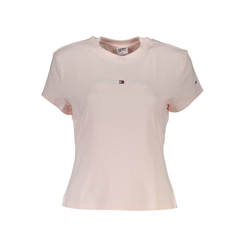 Pink Cotton Tops & T-Shirt